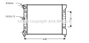 VNA2038 Chladič, chlazení motoru AVA QUALITY COOLING