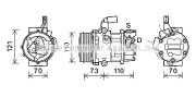 VNK375 AVA QUALITY COOLING kompresor klimatizácie VNK375 AVA QUALITY COOLING