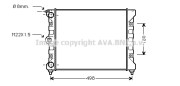 VW2039 AVA QUALITY COOLING chladič motora VW2039 AVA QUALITY COOLING