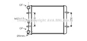 VW2152 AVA QUALITY COOLING chladič motora VW2152 AVA QUALITY COOLING