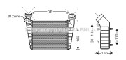 VW4216 Chladič turba AVA QUALITY COOLING