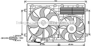 VW7529 AVA QUALITY COOLING ventilátor chladenia motora VW7529 AVA QUALITY COOLING