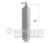 J2840300 Sada měchů, řízení NIPPARTS