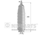 J2841016 Sada měchů, řízení NIPPARTS