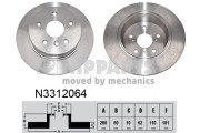 N3312064 Brzdový kotouč NIPPARTS