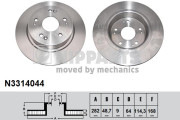 N3314044 Brzdový kotouč NIPPARTS
