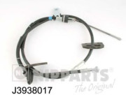 J3938017 Tažné lanko, parkovací brzda NIPPARTS
