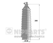 J2840501 Sada měchů, řízení NIPPARTS