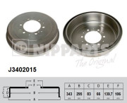 J3402015 NIPPARTS brzdový bubon J3402015 NIPPARTS