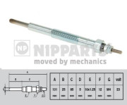 J5715003 NIPPARTS żeraviaca sviečka J5715003 NIPPARTS