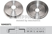 N3402071 NIPPARTS brzdový bubon N3402071 NIPPARTS