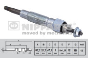 N5715022 NIPPARTS żeraviaca sviečka N5715022 NIPPARTS