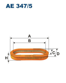 AE 347/5 FILTRON vzduchový filter AE 347/5 FILTRON
