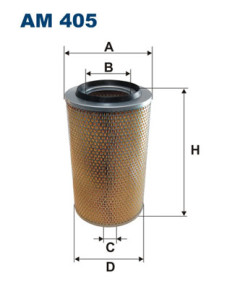 AM 405 FILTRON vzduchový filter AM 405 FILTRON