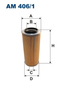 AM 406/1 FILTRON vzduchový filter AM 406/1 FILTRON