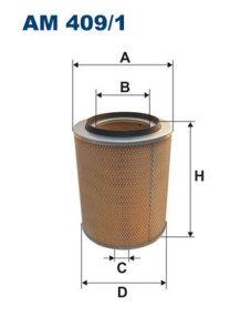 AM 409/1 Vzduchový filtr FILTRON