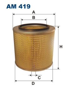 AM 419 Vzduchový filtr FILTRON