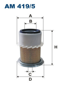 AM 419/5 Vzduchový filtr FILTRON