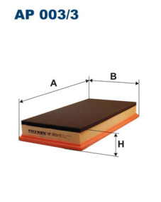 AP 003/3 Vzduchový filtr FILTRON