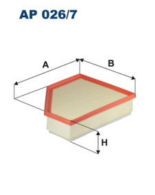 AP 026/7 Vzduchový filtr FILTRON