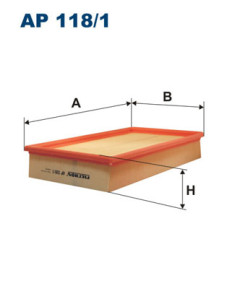 AP 118/1 Vzduchový filtr FILTRON