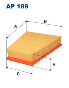 AP 189 Vzduchový filtr FILTRON