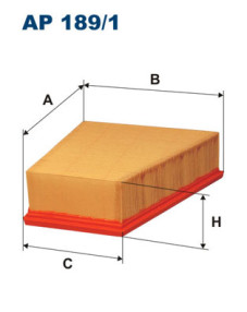 AP 189/1 Vzduchový filtr FILTRON