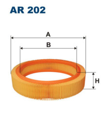 AR 202 Vzduchový filtr FILTRON