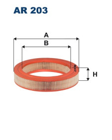 AR 203 Vzduchový filtr FILTRON