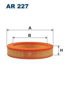 AR 227 Vzduchový filtr FILTRON