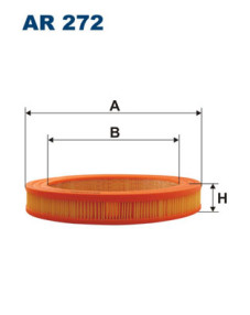 AR 272 FILTRON vzduchový filter AR 272 FILTRON