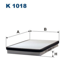 K 1018 Filtr, vzduch v interiéru FILTRON