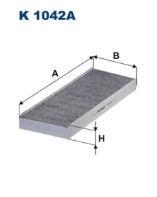 K 1042A FILTRON filter vnútorného priestoru K 1042A FILTRON