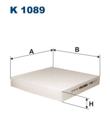 K 1089 Filtr, vzduch v interiéru FILTRON