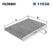 K 1103A Filtr, vzduch v interiéru FILTRON