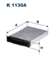 K 1130A Filtr, vzduch v interiéru FILTRON