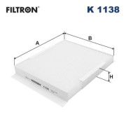 K 1138 Filtr, vzduch v interiéru FILTRON