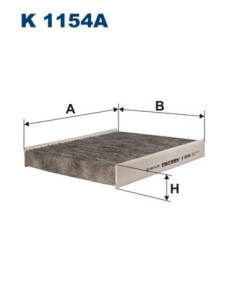 K 1154A Filtr, vzduch v interiéru FILTRON