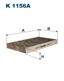 K 1156A Filtr, vzduch v interiéru FILTRON