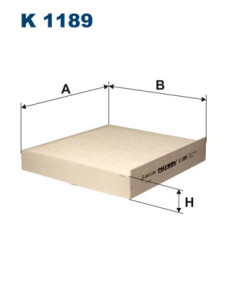 K 1189 Filtr, vzduch v interiéru FILTRON