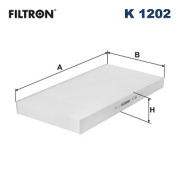 K 1202 Filtr, vzduch v interiéru FILTRON