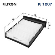 K 1207 Filtr, vzduch v interiéru FILTRON