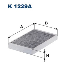 K 1229A FILTRON filter vnútorného priestoru K 1229A FILTRON