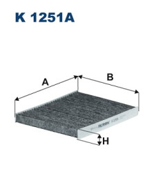 K 1251A Filtr, vzduch v interiéru FILTRON