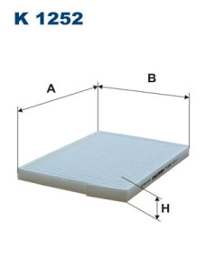K 1252 Filtr, vzduch v interiéru FILTRON