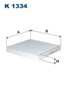 K 1334 Filtr, vzduch v interiéru FILTRON