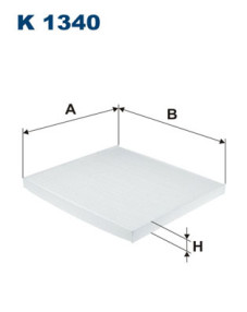 K 1340 Filtr, vzduch v interiéru FILTRON