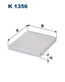 K 1356 Filtr, vzduch v interiéru FILTRON