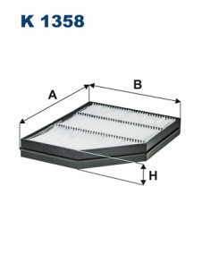 K 1358 FILTRON filter vnútorného priestoru K 1358 FILTRON