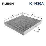 K 1430A Filtr, vzduch v interiéru FILTRON